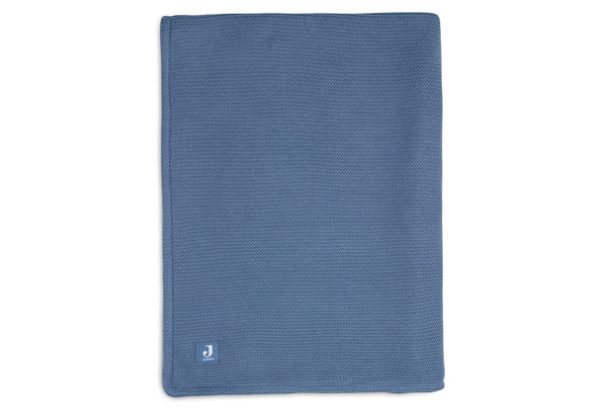 Batanije 100x150cm Basic Knit Jeans Blue/Coral Fleece
