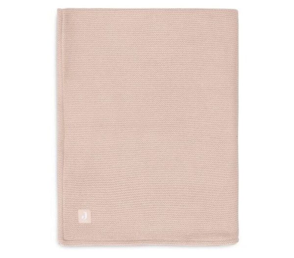 PLAF PER BEBE100x150cm Basic Knit Wild Rose/Fleece