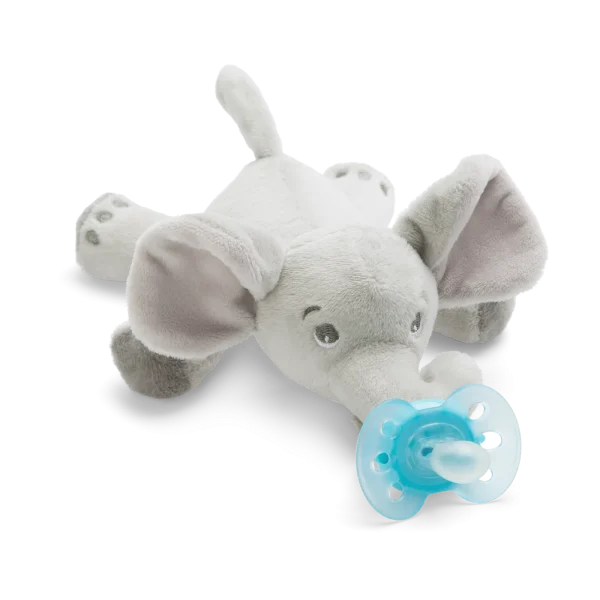 STHR PLUSH SGL 0-6M ELEPHANT