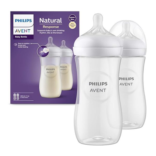 SCY906/02 BOTTLE NAT 3.0 11OZ 2P