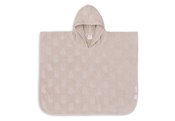 Poncho-PESHQIR  Terry Miffy Jacquard Nougat