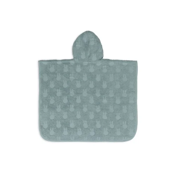 Poncho/PESHQI R Terry Miffy Jacquard Sea GREEN