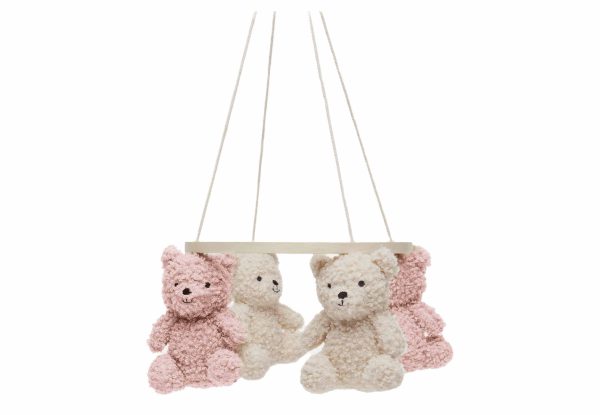 LODER KREVATI  Teddy Bear Wild Rose/Naturel