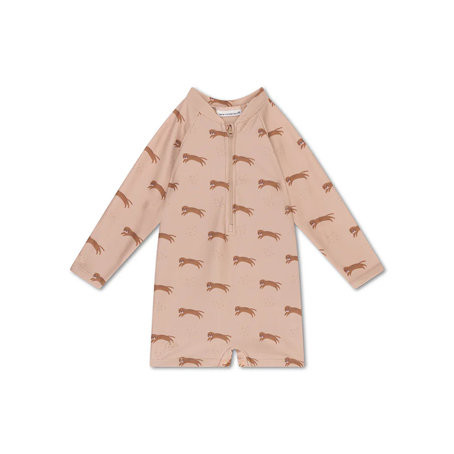 Swimsuit për djem ngjyrë kafe | Roamer | 74/80