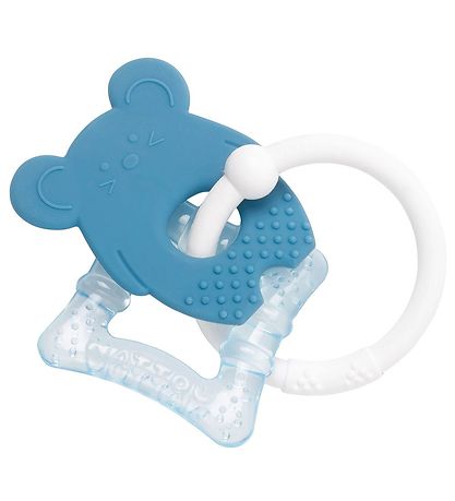 Loder dhëmbësh nga silikoni - 10 cm - Blue