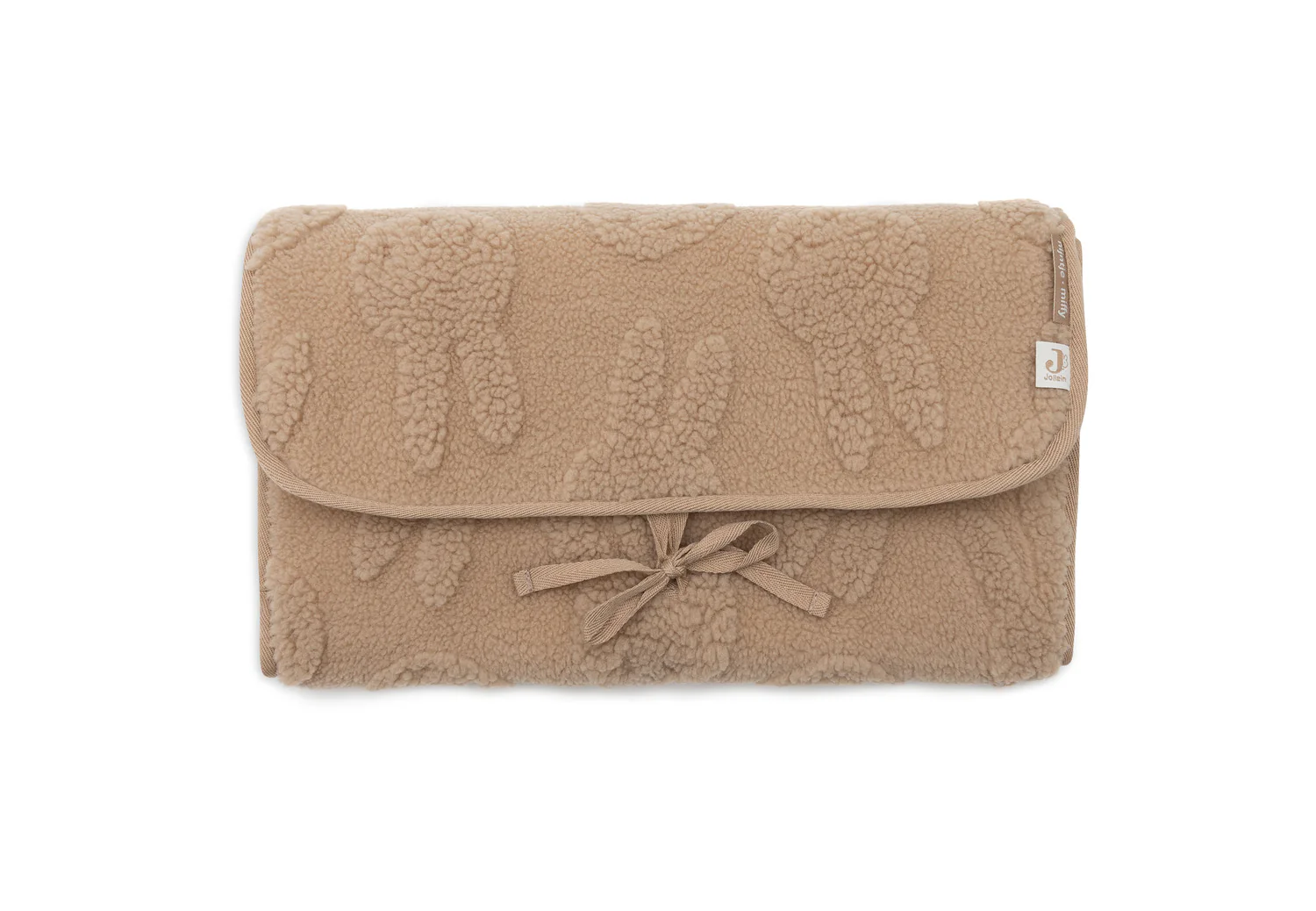 Shtroje per nderrimin e bebit Miffy Jacquard Teddy - Biscuit 