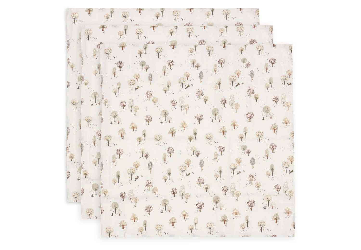 Mbulese e holle Muslin 70x70cm - Tiny Park (3cope)