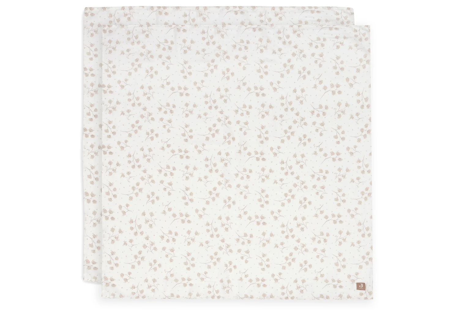 Mbulesa te holla muslin 115x115cm, Leafy Dreams - 2 Pack