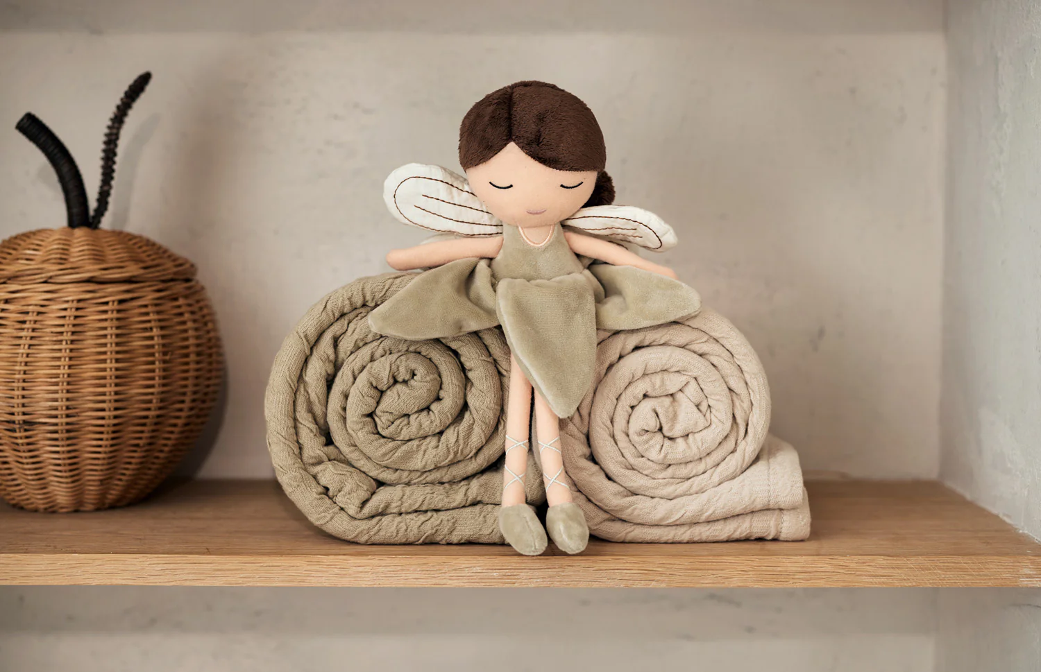 Batanije 75x100cm Soft Waves - Olive Green - Figura 2