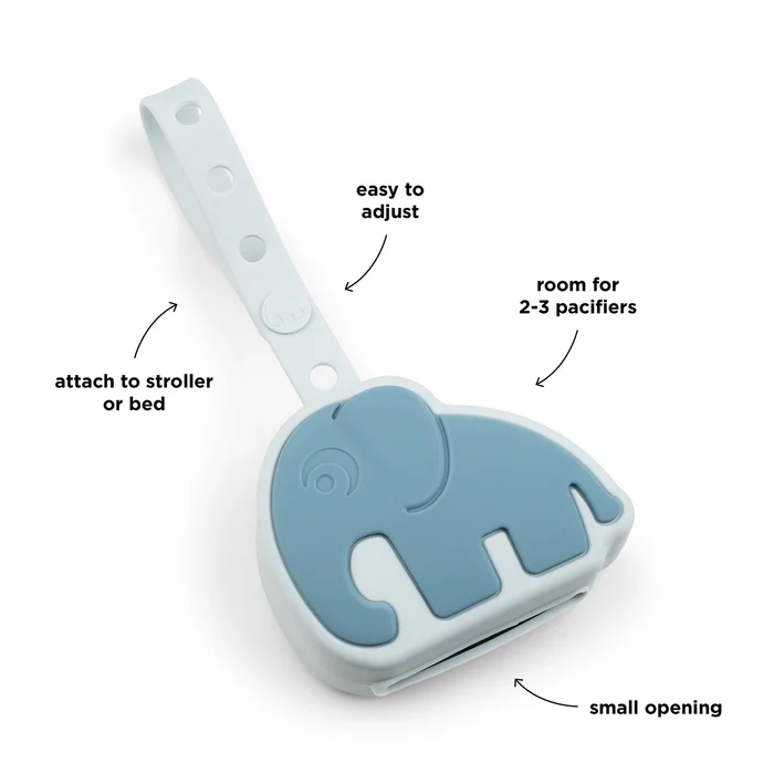 Mbajtese silikoni per meme Elphee - Blue