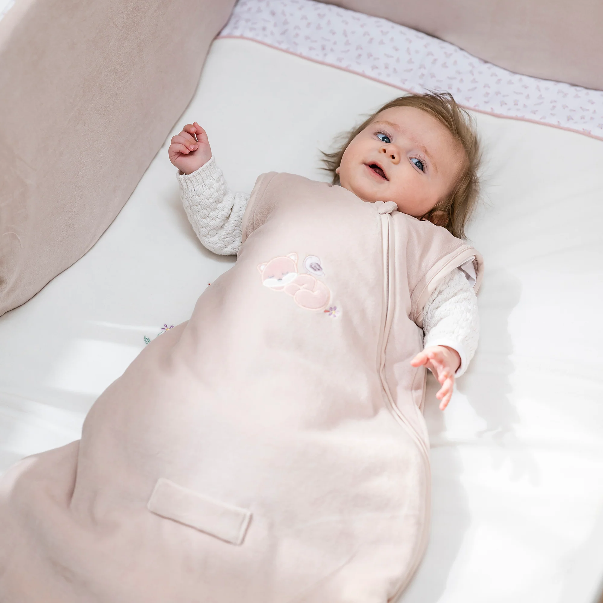 Thes gjumi 70 cm 2,5 tog Pomme - Powder Pink