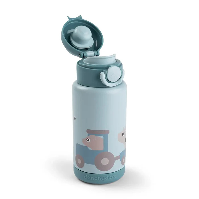 Shishe insulated- Tiny Farm - Blue 340 ml
