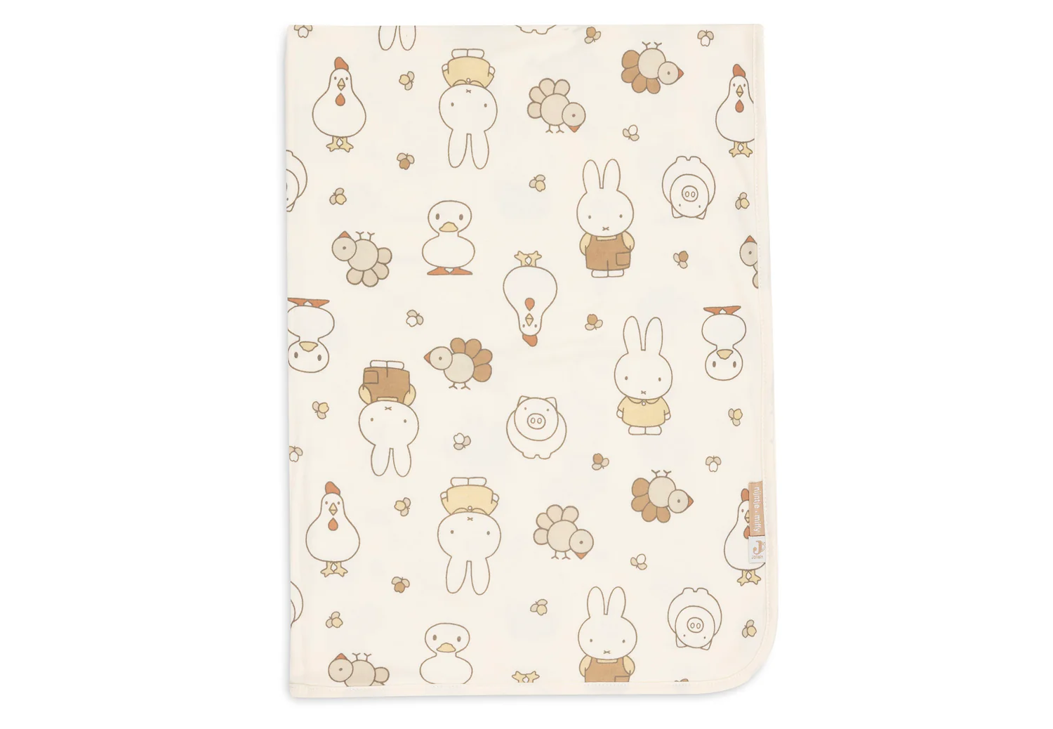 Batanije 75x100cm Jersey - Miffy Family Farm