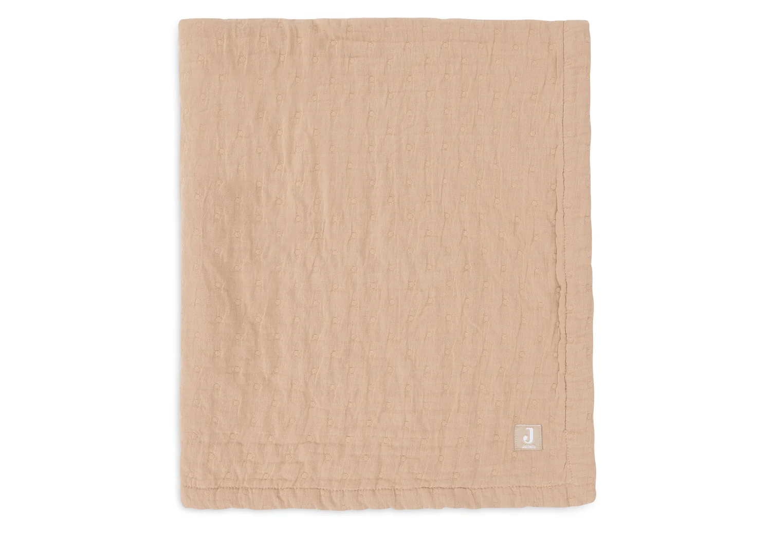 Batanije Muslin 75x100cm Jacquard - Biscuit