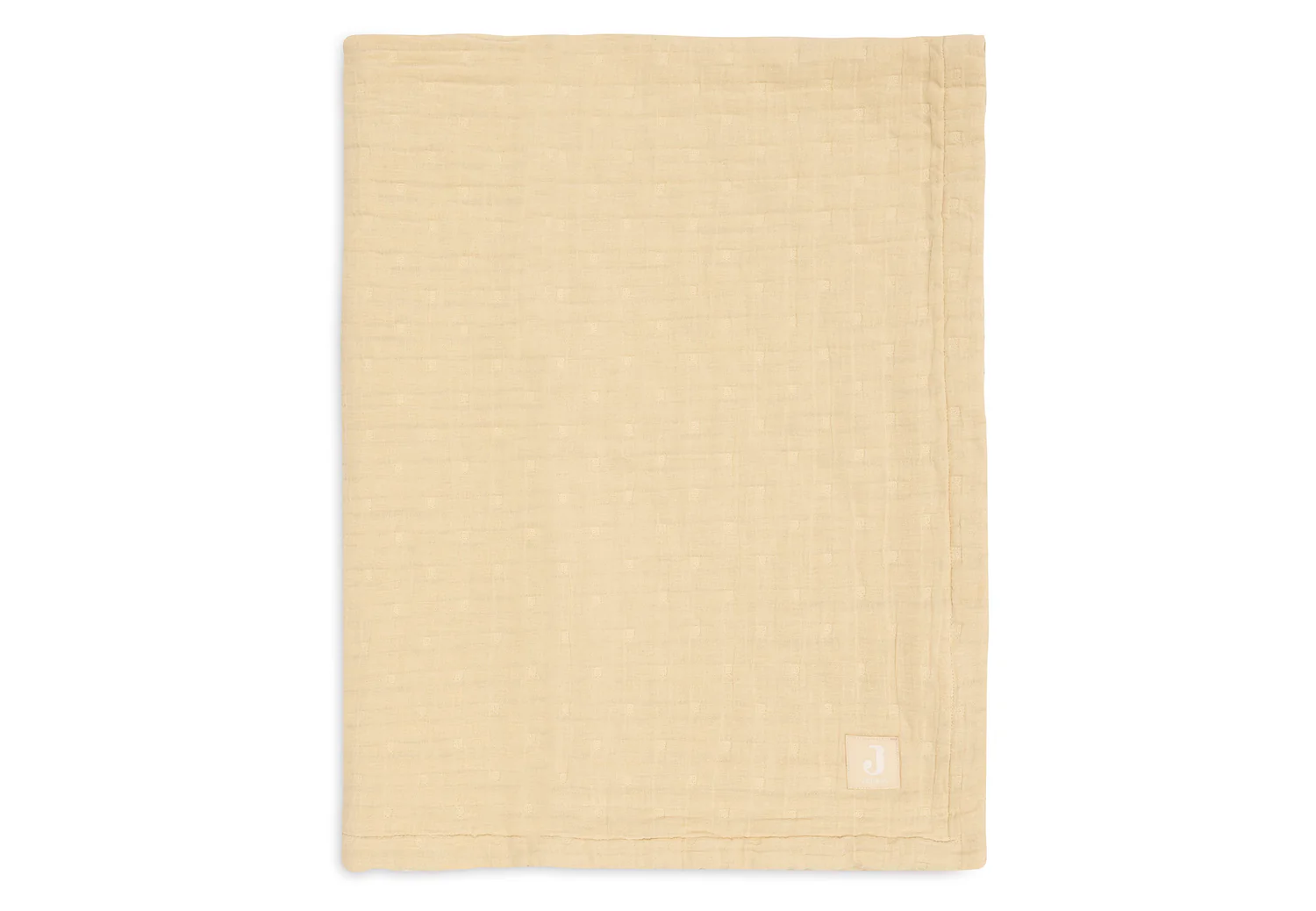 Batanije Muslin 75x100cm Jacquard - Vanilla