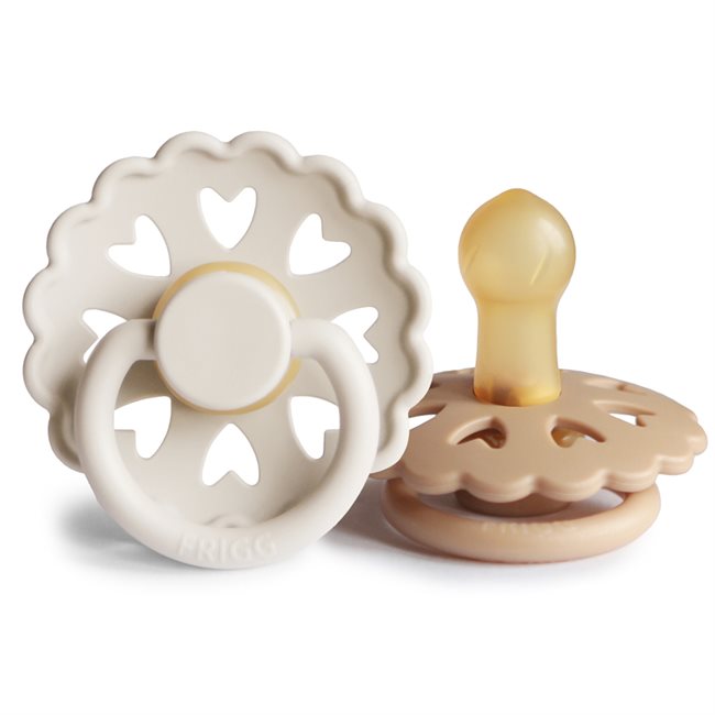 Mema FRIGG -Fairytale, Cream/Silky Satin -Size 2 (2-pack)