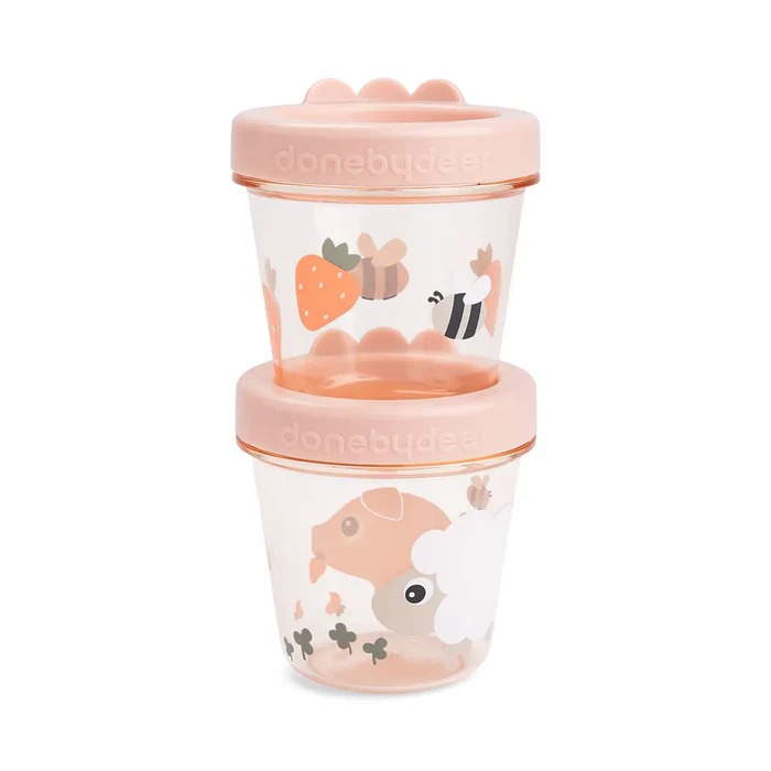 Tas per ushqim set 2 cope - Tiny farm Powder