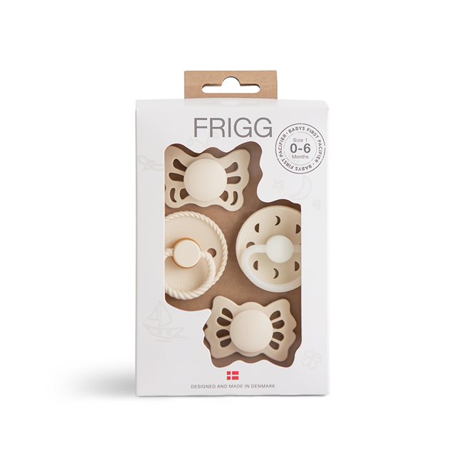 Mema FRIGG - Moonlight Sailing - Cream-Size 1 (4-pack)