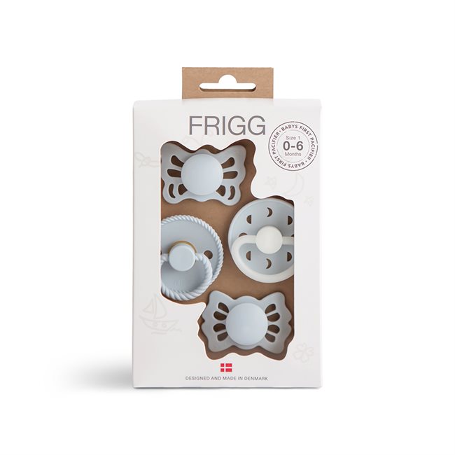 Mema FRIGG - Moonlight Sailing - Powder Blue-Size 1 (4-pack)