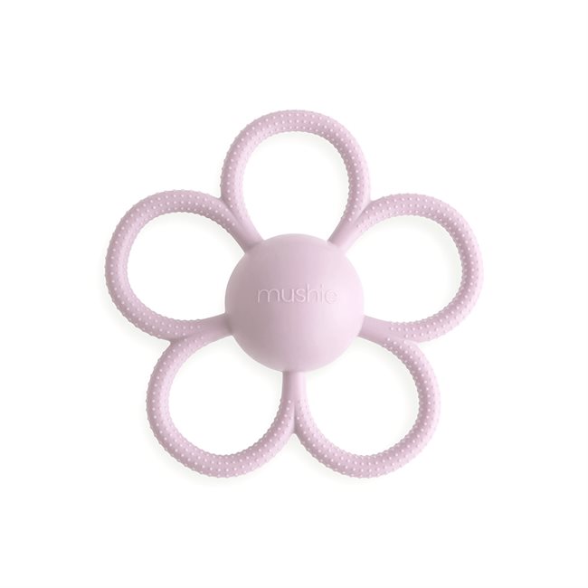 Mushie Loder per dhemb Rattle - Soft Lilac