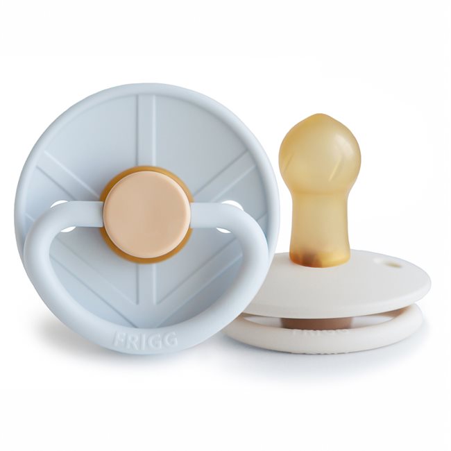 Mema FRIGG -Little Viking, Powder Blue/Cream-Size 1 (2-pack)