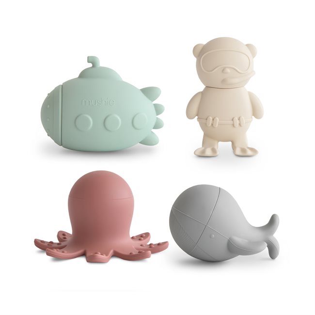 Set lojërash për banjo Mushie - Sealife
