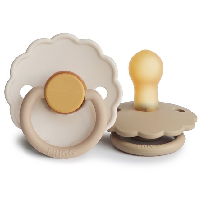 Mema FRIGG -Daisy, Chamomille/Croissant -Size 1 (2-pack)