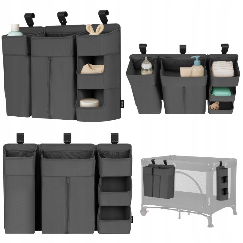 Organizuesi Lionelo Sidepocket Large Grey