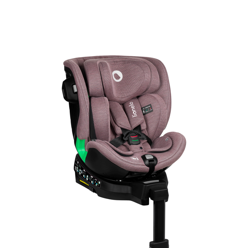 Lionelo Harmony i-Size Pink Mauve Bamboo Ulese Makine